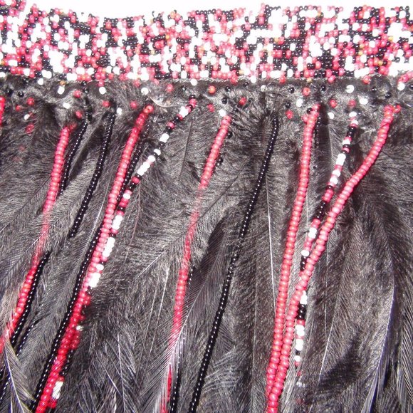 NWOT Valentino Garavani Ricamo Mini Beaded Feather Evening Shoulder Bag - Picture 3 of 10